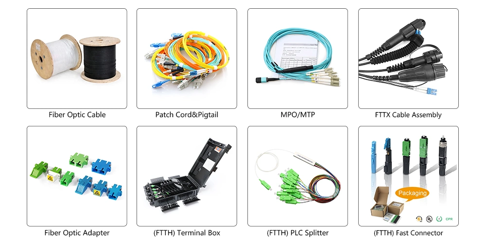 Blue, Green, Grey or Others Om3 Optical Fiber Patch Cord