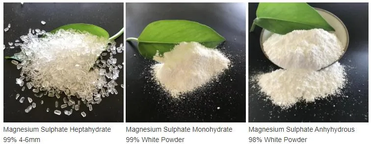 99% Mgso4 Fertilizer Sulfate Magnesium Epsom Salt Magnesium Sulfate