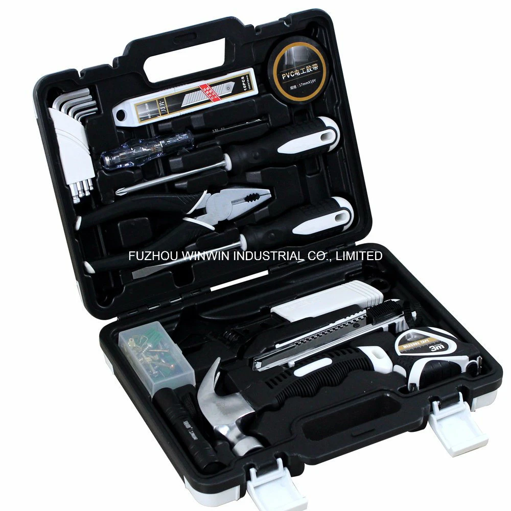 46PCS Professional Hand Tool Set with Screwdriver, Plier, Hammer and Others (WW-TS046)