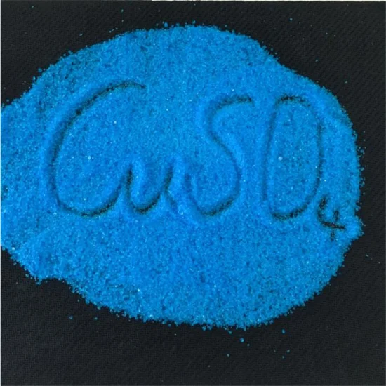 Industriequalität Cooper Sulfat/Sulfat Pentahydrat 98 % blaues Pulver/Kristall CAS 7758-99-8 Kupfersulfat/Sulfat