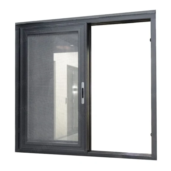 Amerikanisches Design, schalldämmende Innen-Aluminium-Schiebefenster, andere Glas-Schiebefenster